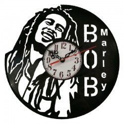 Disque Vinyle Horloge Bob Marley