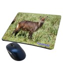 Tapis de souris gazelle personnalisé avec prenom
