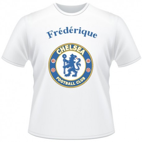 T-shirt foot supporters Chelsea