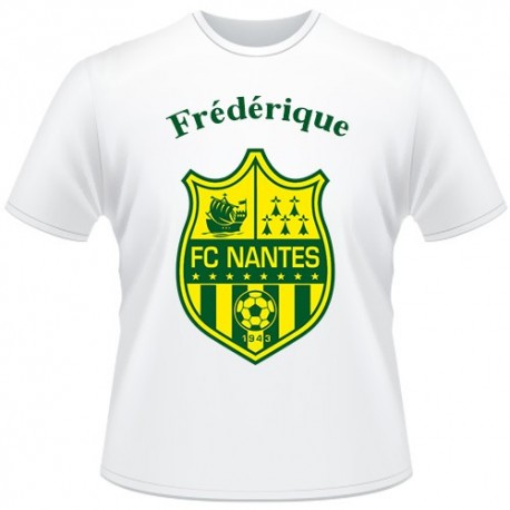 T-shirt foot supporters Nante