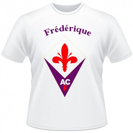 T-shirt foot supporters Fiorentina