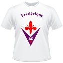 T-shirt foot supporters Fiorentina
