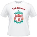 T-shirt foot supporters Liverpool