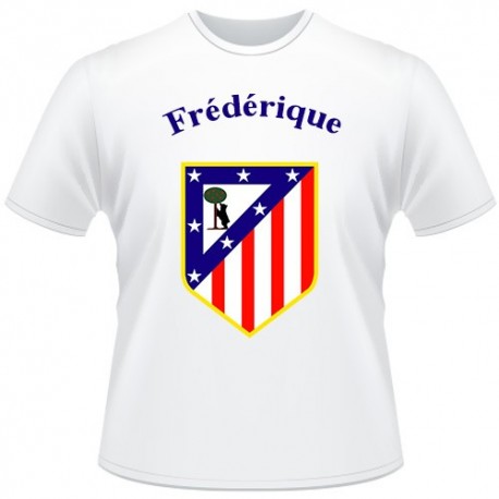 T-shirt foot supporters Madrid