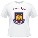 T-shirt foot supporters West Ham United