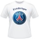 T-shirt foot supporters PSG