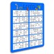 Ardoise LOTO unie 8