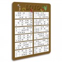 Carton LOTO uni brun