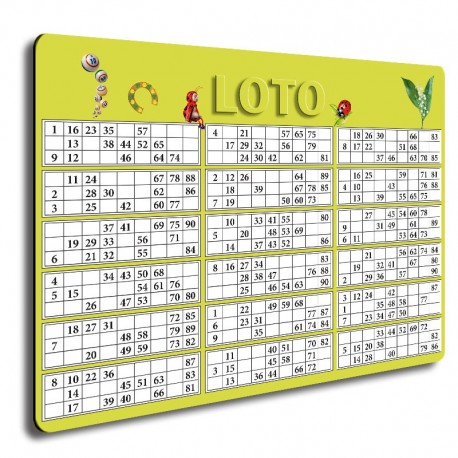 LOTO Ardoise grise