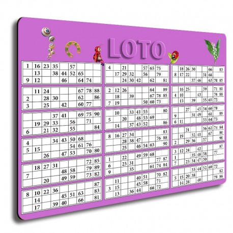 LOTO Ardoise orange
