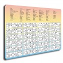 Carton loto 24 grilles pastel 1
