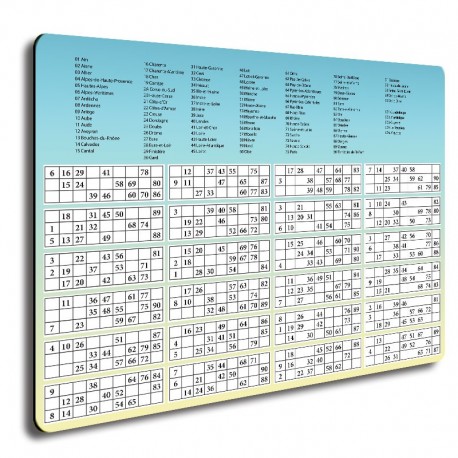 Carton loto 24 grilles pastel 1
