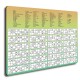 Carton loto 24 grilles pastel 5