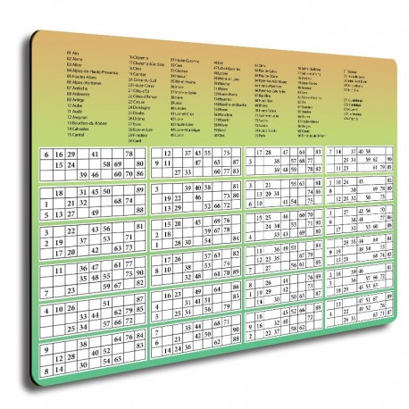 Carton loto 24 grilles pastel 5