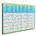 Carton loto 24 grilles pastel 7