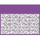 Carton loto personnalisable 18 grilles