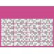 Carton loto personnalisable 18 grilles