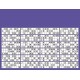 Carton loto personnalisable 18 grilles