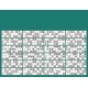 Carton loto personnalisable 18 grilles