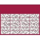 Carton loto personnalisable 18 grilles
