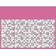 Carton loto personnalisable 18 grilles