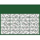 Carton loto personnalisable 18 grilles