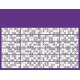 Carton loto personnalisable 18 grilles